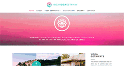 Desktop Screenshot of ibizayogagetaway.com